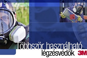 3M Többször használható légzésvédők