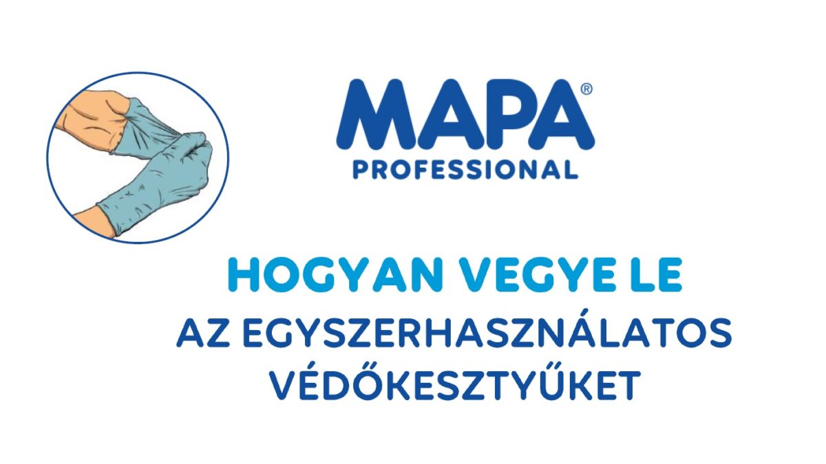 Hogyan vegye le az egyszerhasználatos védőkesztyűket