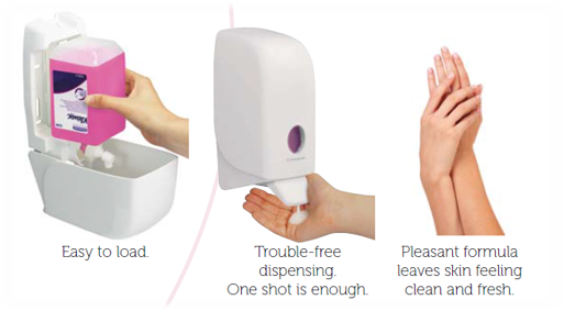 Kimberly-Clark mosdóhigiéniai megoldások