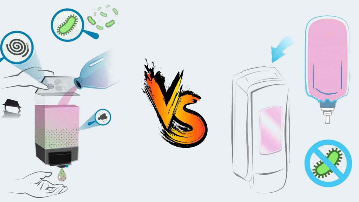 Kannás utántöltős vagy patronos szappanadagolót válasszunk?