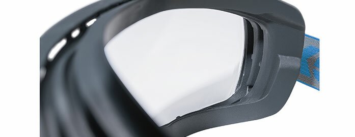 uvex megasonic kosárszemüveg extra széles lencsével