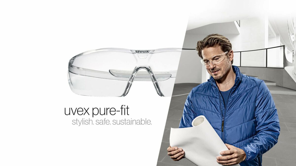 uvex pure-fit 100%ban újrahasznosítható száras szemüveg
