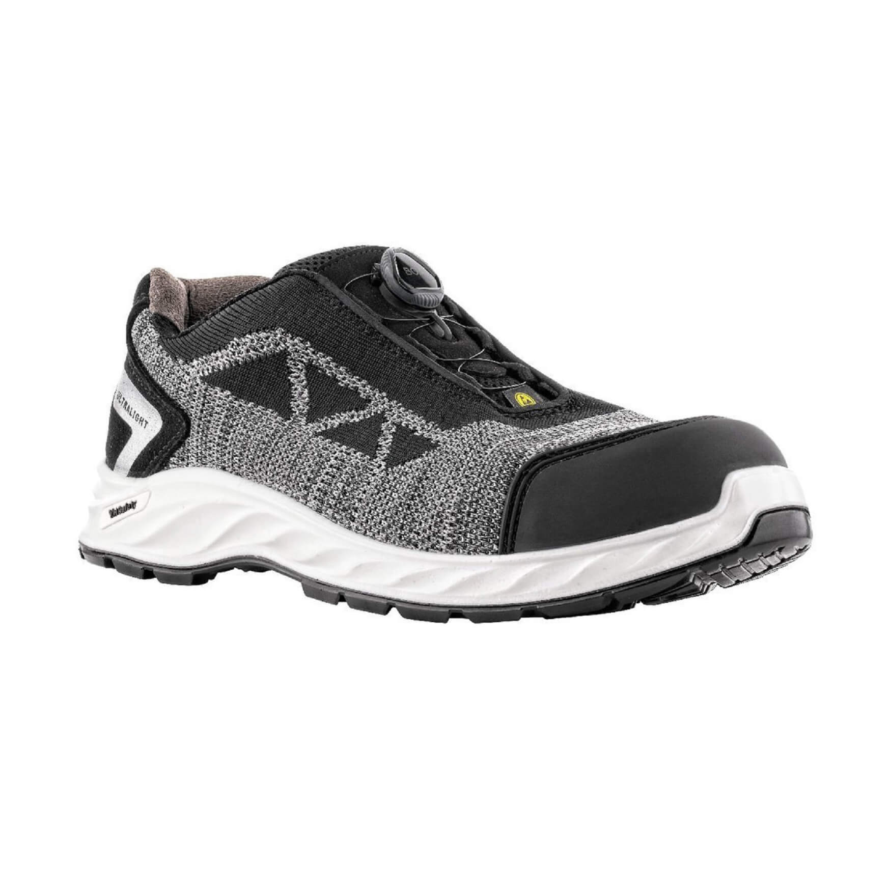 VM 2085 Palermo S1P ESD félcipő textil felsőrésszel, BOA fűzőrendszerrel