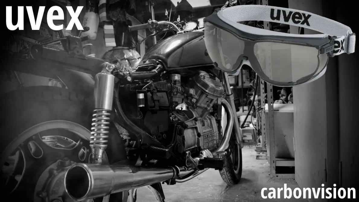 uvex Carbonvision - a könnyű és kényelmes, nagy látóterű kosárszemüveg