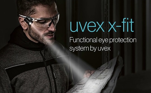 uvex x-fit védőszemüveg