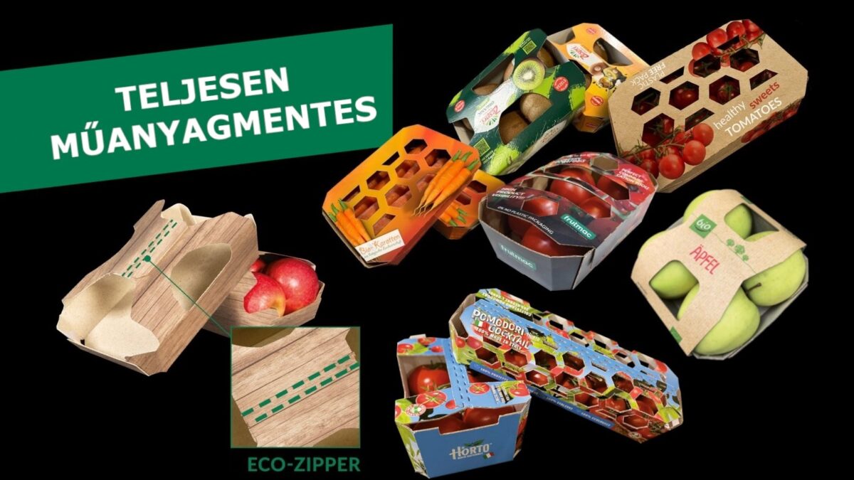 Teljesen műanyagmentes zöldség és gyümölcs csomagolás