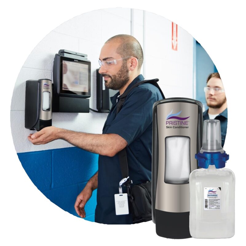 Pristine adagoló rendszerek kézmosáshoz és kézfertőtlenítéshez