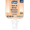 Tork 424661 Premium Luxus tusfürdő és sampon, argánolaj-vanilia, 1000 ml (S4)