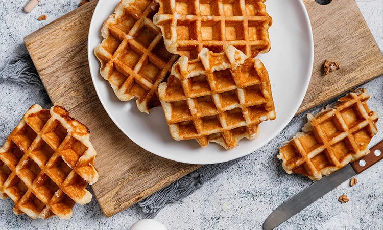 Waffel sütő