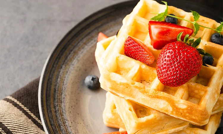 Waffel sütő