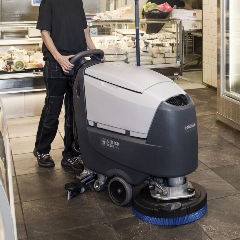 Nilfisk takarítógép ajánló pékségek és az élelmiszeripar számára