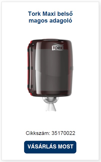 Tork fenntartható higiéniai megoldások az ipar számára