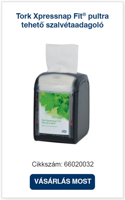 Tork higiéniai termékek a HoReCa szektorba