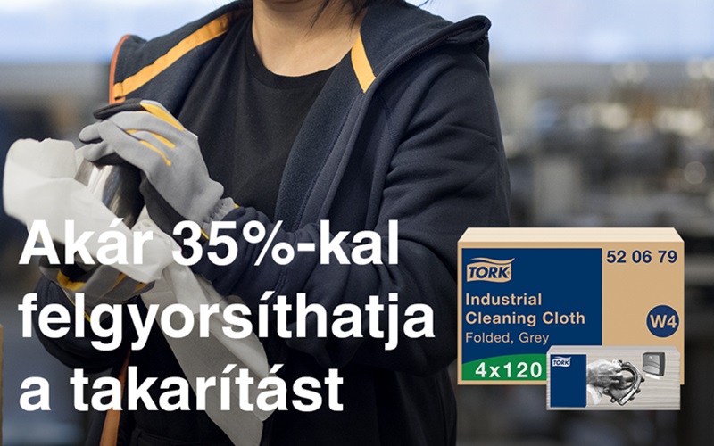 Tork fenntartható higiéniai megoldások az ipar számára