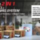 Kimberly-Clark WypAll 2in1 Midi tekercses adagolórendszer
