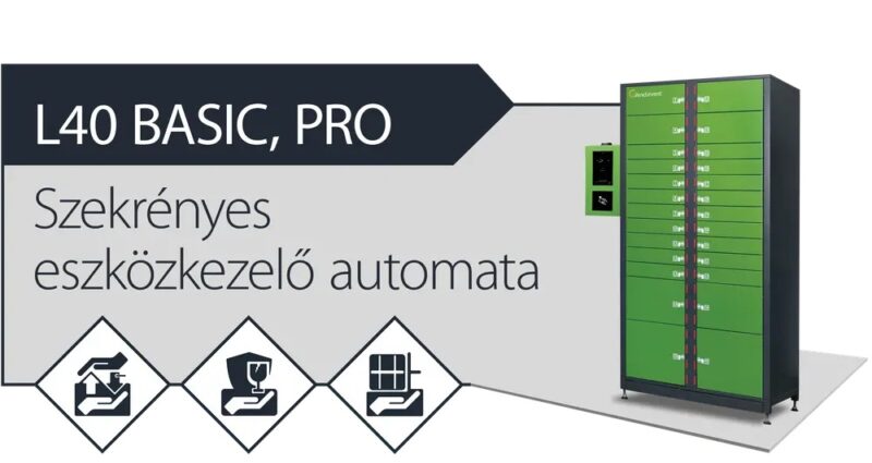 Vendinvest munkavédelmi eszközkiadó automaták