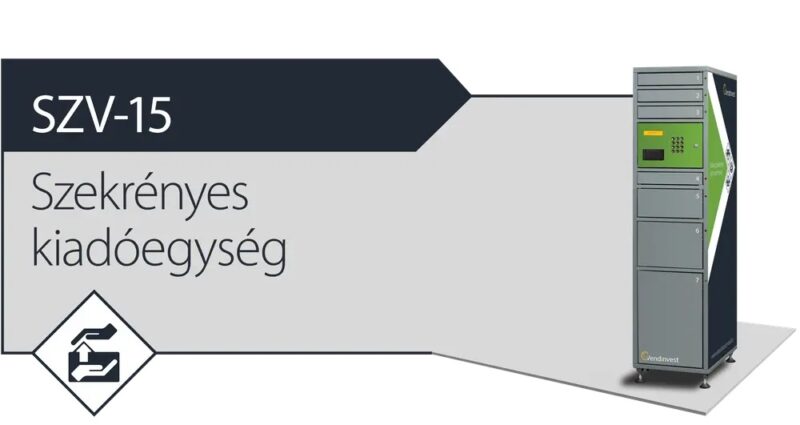 Vendinvest munkavédelmi eszközkiadó automaták