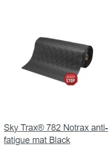 NoTrax ipari álláskönnyítő szőnyegek