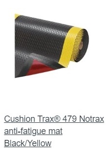 NoTrax ipari álláskönnyítő szőnyegek