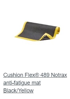 NoTrax ipari álláskönnyítő szőnyegek