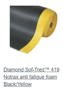 NoTrax ipari álláskönnyítő szőnyegek