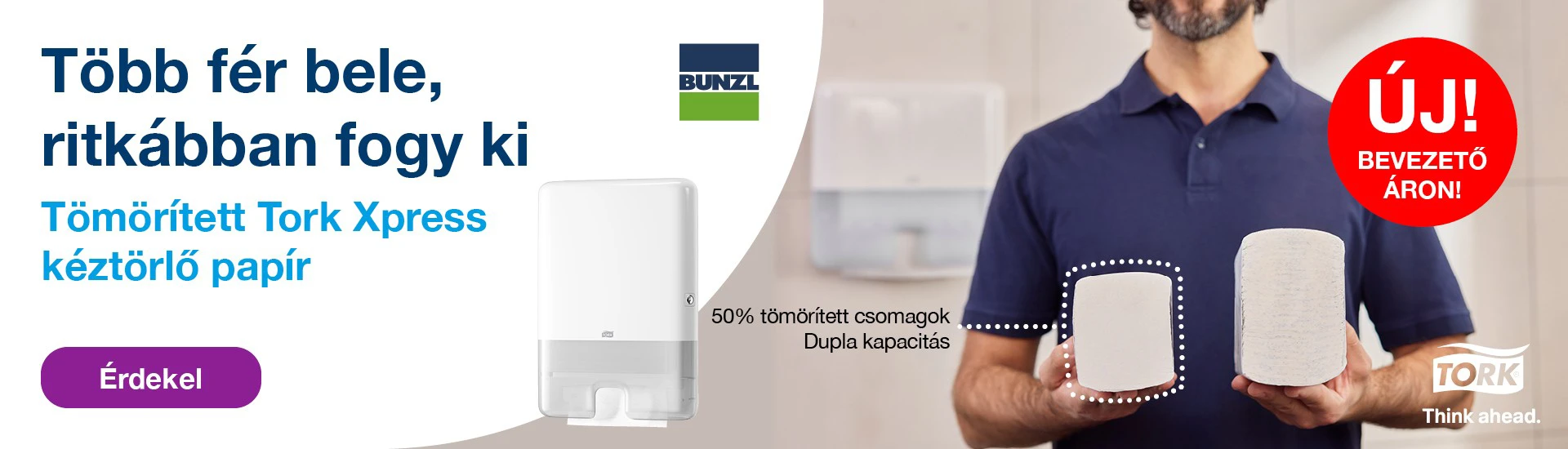 Tork Xpress Kéztörlő