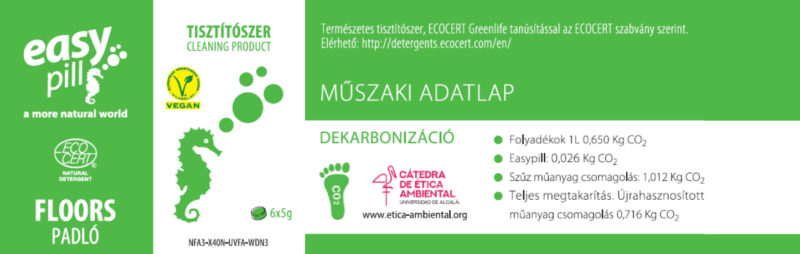 Fenntartható tisztítás új szintre emelve: EasyPill takarítószerek