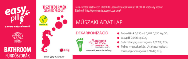 Fenntartható tisztítás új szintre emelve: EasyPill takarítószerek